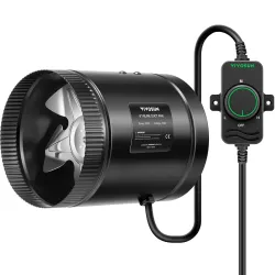 VIVOSUN Inline Booster Duct Fan 6” 275 CFM with Speed Controller