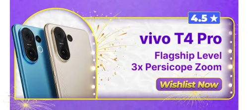 Image of Vivo T4 Pro 5G @ ₹27999 on Flipkart big Billion Days Sale