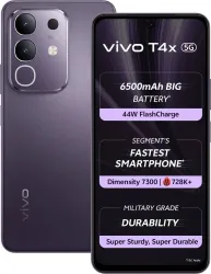 vivo T4x 5G (Pronto Purple, 128 GB)  (6 GB RAM)