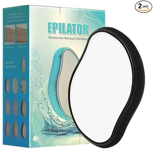 Image of VIYOT Crystal Hair Eraser – Painless Hair Removal Tool (Pack of 2)