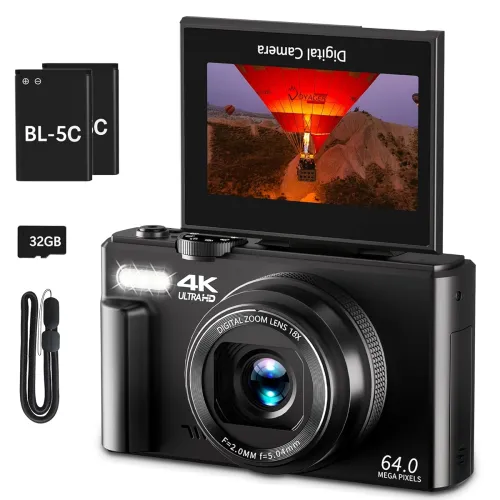 Image of VJIANGER 4K Digital Camera 
