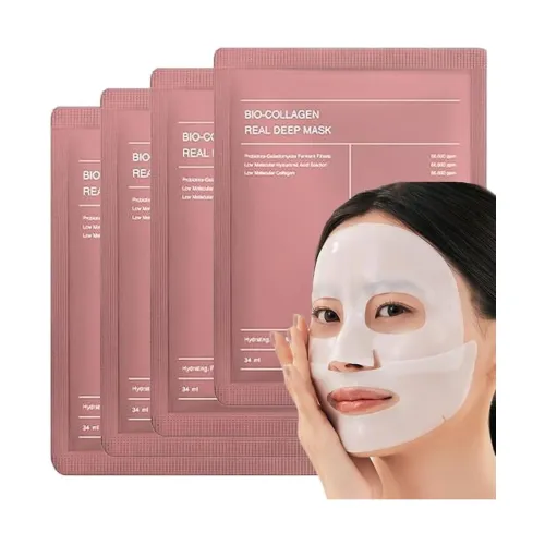 Image of VKLUXE Bio Collagen Face Mask Overnight, Bio Collagen Face Mask,Hydrating Overnight Hydrogel Mask, Pore Minimizing mask 