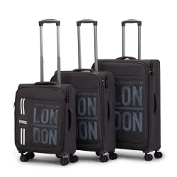 V Lite Moscow Softside Trolley Bag Set of 3