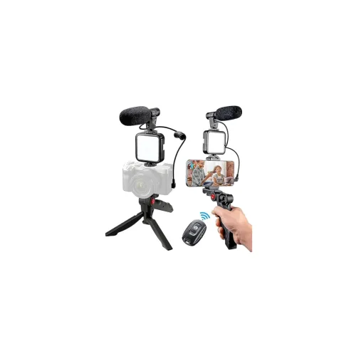 Image of Vlogging Kit 6-in-1 with Tripod