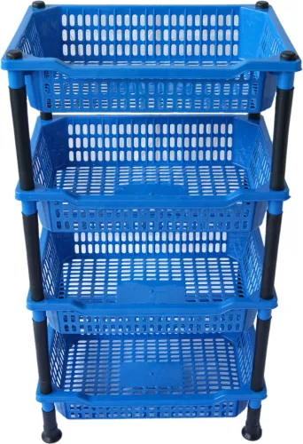 Image of VM BOND Kitchen Rack 4 Layer Multipurpose Shelf Stand