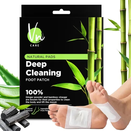 Image of Vn care 10 Pads 100% Herbal And Gentle Ingredient Detox Foot Pads, 10 Pieces