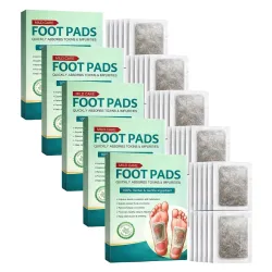 Vn care Detox Foot Patches for Weight Loss & Toxin Removal | Natural Ginger Herbal Foot Pads for Deep Cleansing & Body D