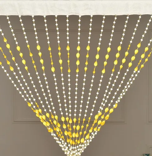 Image of Voblin Polyvinyl Chloride Beads String Door Curtain