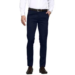 Vogaan Formal Pant with Expandable Waist for Men