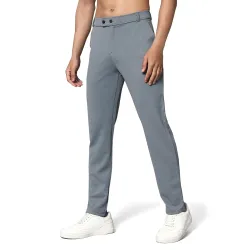 Vogaan Luxury Stretchable Casual Pants for Men | Stylish Slim Fit Men's Wear Trousers for Office | Mens Fashion | Modern Mens Trouser