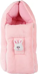 VoiDrop Velvet Baby Carry Bed for New Born Babies & Infants 0-6 Months 2 in 1