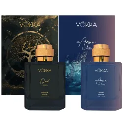 VOKKA Oud & Aqua 200 ml Pack of 2 x 100ml