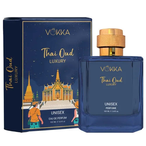 Image of VOKKA Thai Oud 100 ml | Unisex Luxury Long Lasting Woody Perfume For Men And Women | Woody Oriental Scent Eau De Parfum 