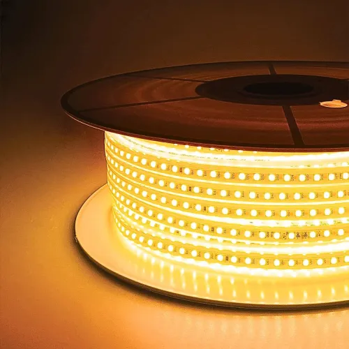 Image of Volt Vision 1200 LEDs 10m Yellow Steady Strip Rice Lights  