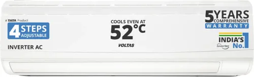 Image of Voltas 2025 Model 1.5 Ton 5 Star Split Inverter 4-IN-1 Adjustable Mode | Energy Efficient | High Ambient Cooling (even a