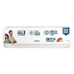 Voltas 1 Ton 3 Star Rating Inverter Split AC(Copper, Memory Restart, Auto Clean (123INV VECTRA ELEGANT, White)