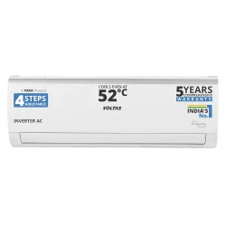 Voltas 123V CAE 1 ton 3 star inverter Split AC | 4-IN-1 Adjustable mode | Energy Efficient | High ambient Cooling-cools 