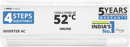 Image of Voltas 2025 Model 1.5 Ton 3 Star Split Inverter 4-IN-1 Adjustable Mode | Energy Efficient | High Ambient Cooling (even a