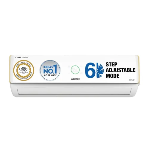 Image of Voltas 1.5 Ton 5 Star Pure Air Inverter Split AC (Copper, 6-in-1 Adjustable Mode, 4 Way Swing & Anti-dust Filter, 185V V