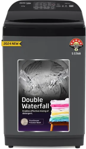 Image of Voltas Beko 10 kg Fully Automatic (WTL1006UEA / OBS1060) Washing Machine Black