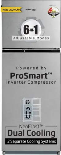 Image of Voltas Beko 243L Double Door Refrigerator