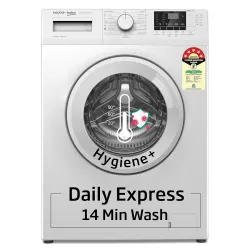 Voltas Beko 6.5KG Front Load Washer – 5 Star, White