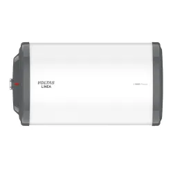 Voltas Linea 15L 3 Star Horizontal Mounting 2000W Water Heater, with Quartzline Technology (Glassline Tank), Warranty: Tank 7 Years, Element 3 Years, 2 year Comprehensive