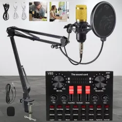 Voltegic Professional Uni-Directional Condenser Mircophone Streamer Music Microphone