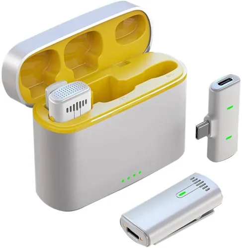 Image of Vook Wireless Type-C Mic with Noise Cancellation