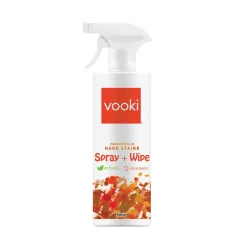 Vooki Eco-Friendly Heavy Duty All Purpose Hard Stain Cleaner and Kitchen Cleaning Spray, Removes Tough Stove, Oil, Greas