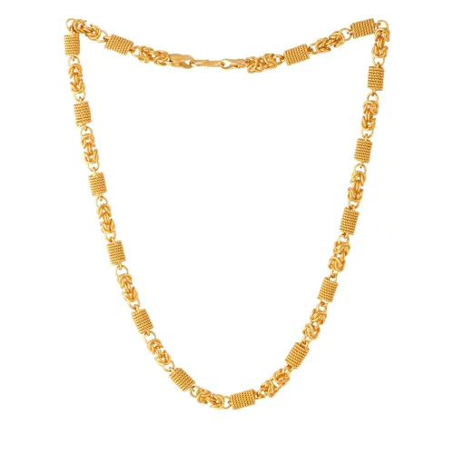 Image of Voylla Designer Gold Plated Link Chain for Men