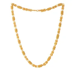 Voylla Designer Gold Plated Link Chain for Men
