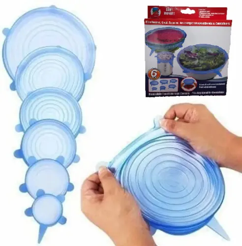 Image of VP Creation Silicone Stretchable Lids, Po6