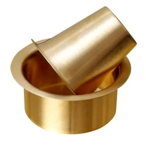 Image of VPSK Brass Dabara Set – 120ml South Indian Coffee Cup (Set of 1)