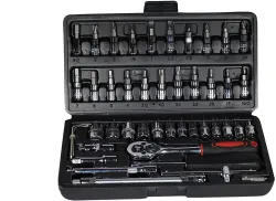 VRAVMO 46 in 1 Pcs Tool Kit & Screwdriver and Socket Set