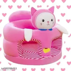 VRD Baby Sofa Bed Fabric Sofa (Finish Color - Kitten - Pink, Pre-assembled)