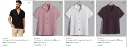 VRLOOKS Men Shirt Starting @ ₹200