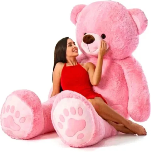 Image of vtb retail Stuffed Toys 4ft Pink Teddy Bear