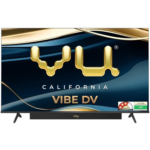 Image of Vu 139cm (55 inches) Vibe Series 4K QLED Smart Google TV