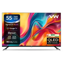 VW 140 cm (55 inches) Pro Series 4K Ultra HD Smart QLED Google TV VW55GQ2