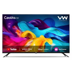 VW 24 HD Ready Smart LED TV – Linux, Frameless, Black