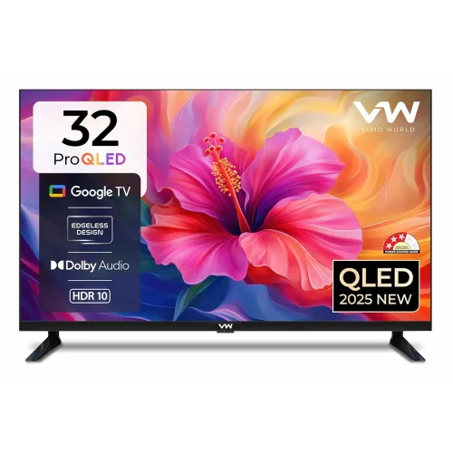 Image of VW 32inches Pro Series HD Ready Smart QLED Google TV (VW32GQ1)