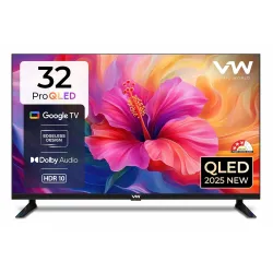 VW 32inches Pro Series HD Ready Smart QLED Google TV (VW32GQ1)