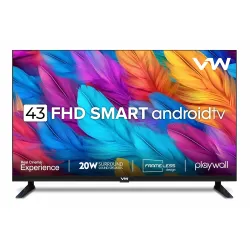 VW 43 inches Playwall Full HD Smart TV