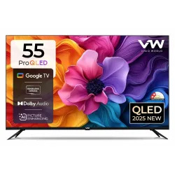 VW 55 Inch 4K Smart QLED Google TV (VW55GQ1)