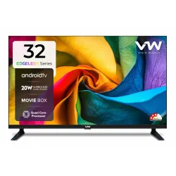 VW 80 cm (32 inches) HD Ready Android Smart LED TV