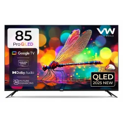 VW 85inches Pro Series 4K Ultra HD Smart QLED Google TV (VW85GQ1)
