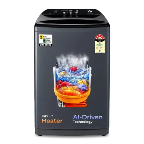 Image of VW V10 HeatPro 10 Kg 5 Star Fully-Automatic Washing Machine with In-built Heater