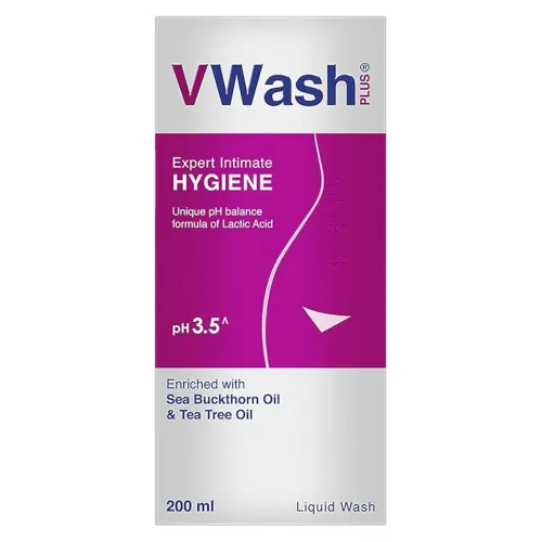 Image of VWash Plus Intimate Hygiene Wash | pH Balanced | 200ml
