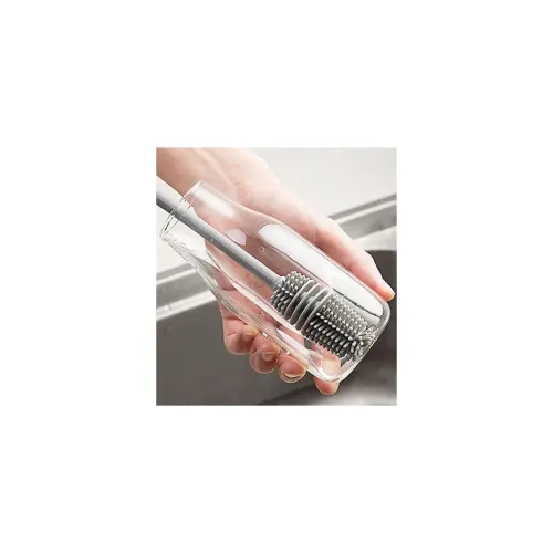 Image of VYOOx Long-Handle Silicone Bottle Cleaning Brush